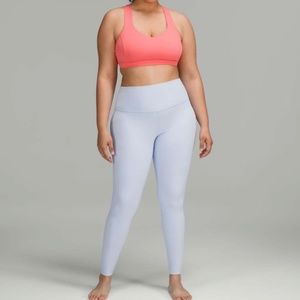 Lululemon 12 Align HR High Rise Pant 28” Legging Light Pastel Blue Nulu Run Yoga